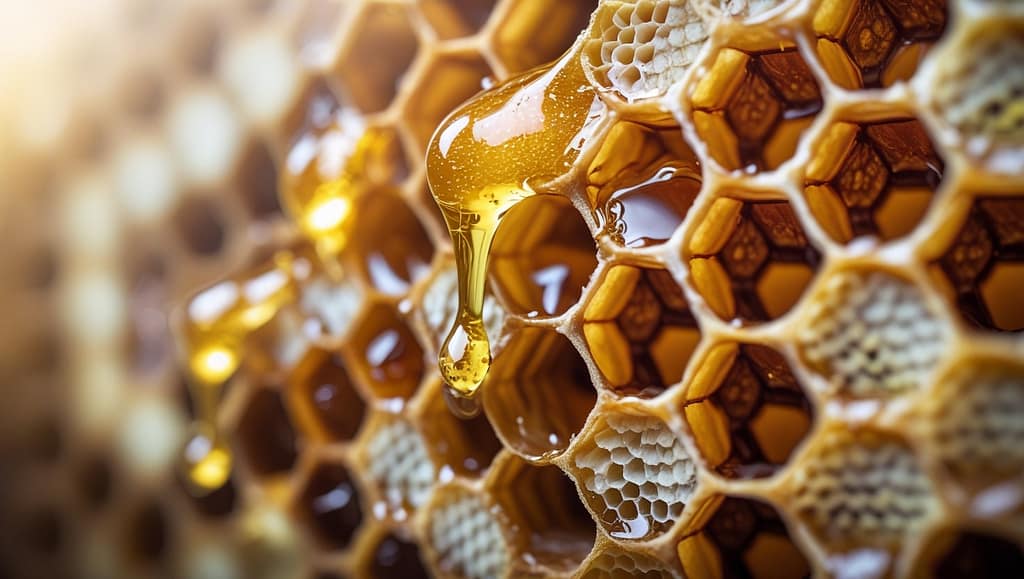 honeycomb close-up honeycomb close-up