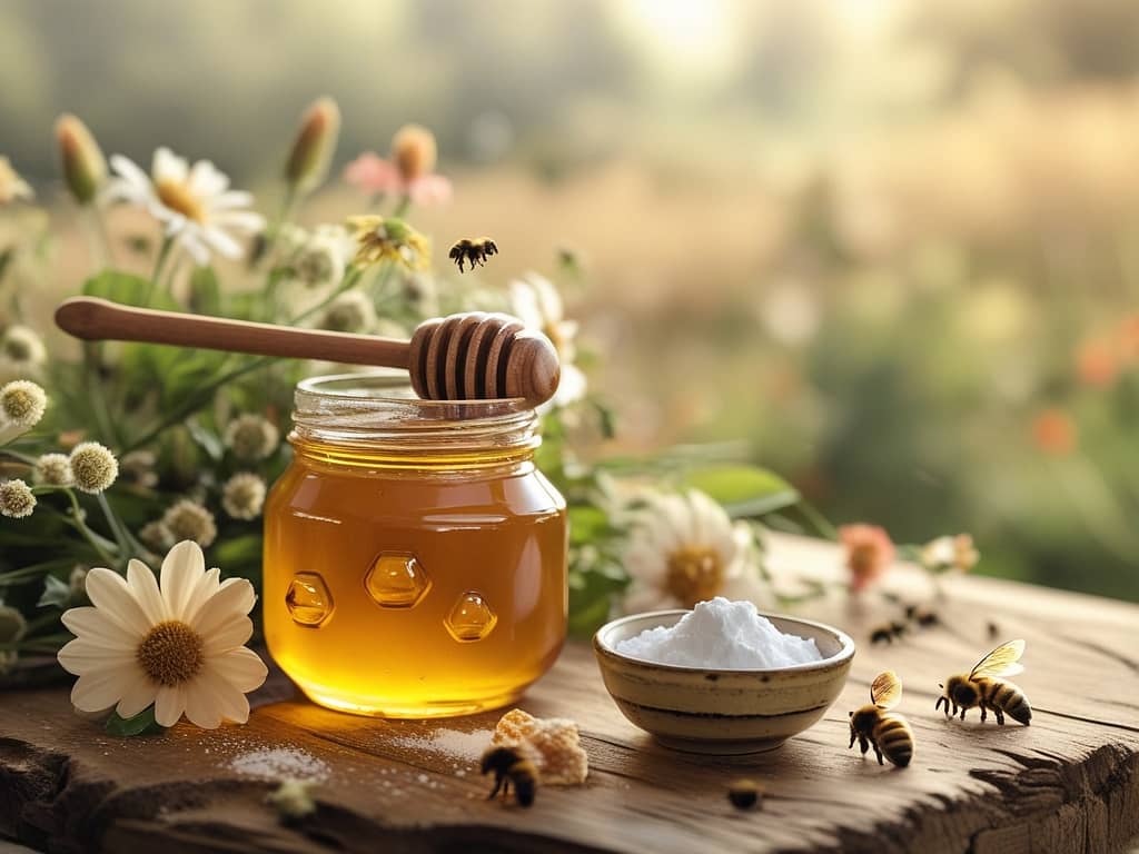 Natural remedies honey baking soda