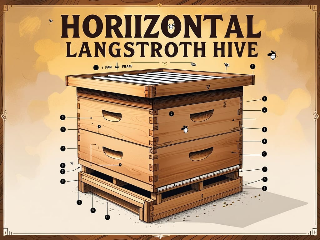 step-by-step-Langstroth hive Step-by-step guide to building a horizontal Langstroth hive